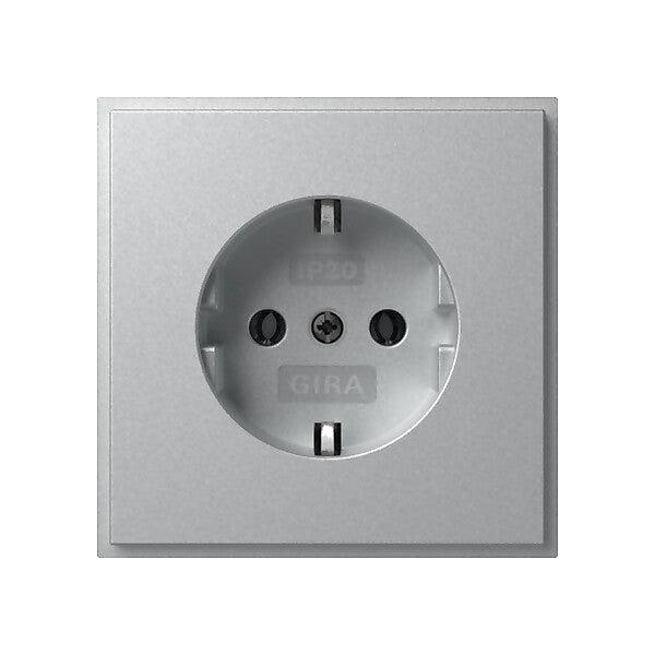 Gira Steckdose TX-44 Alu IP20 418865